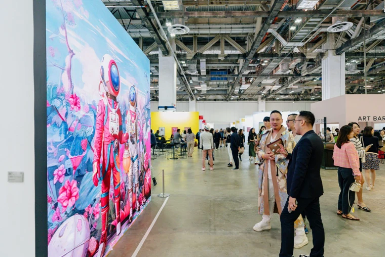 The fair floor at Art SG, Marina Bay Sands, an engagement in the season calendar of The Mansa Court